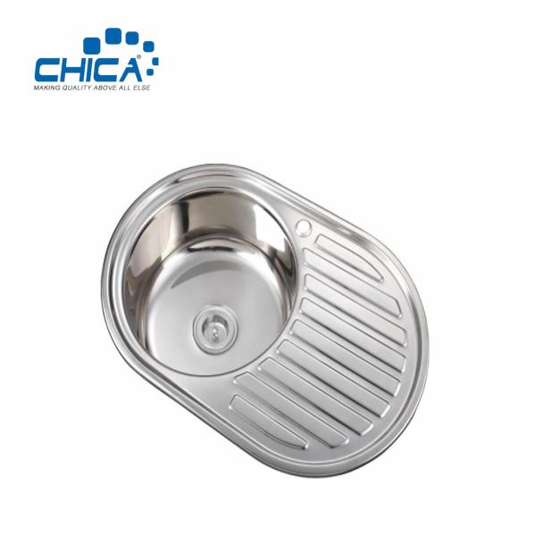 SUS304 Stainless Steel Kitchen Sink Single Bowl Kitchen Sink Press Kitchen Sink
