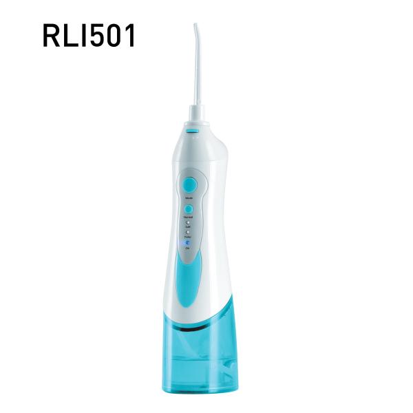 Waterproof 180ML Rechargeable Dental Water Flosser Oral Irrigator with 3
