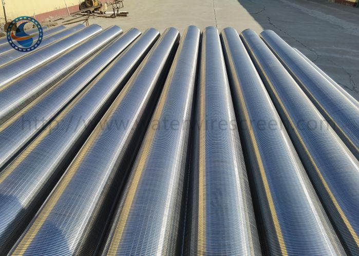 Stainless Slot 40mm Wire Wrapped Screen Water Well Sand Control Tube