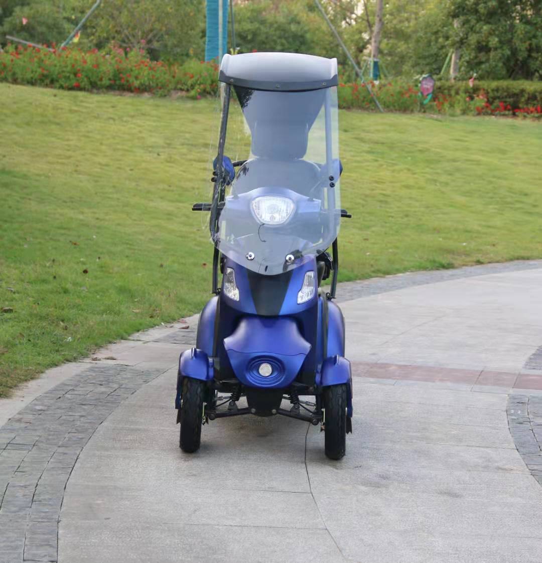 60V NO Foldable Electric 4 Wheel Mobility Scooters With EEC/COC Certificate 500W