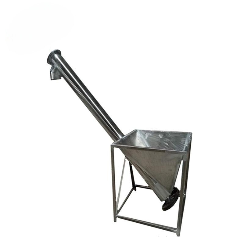 OEM Custom Small Screw Auger Feeder Conveyor for Grain Powder with Hopper