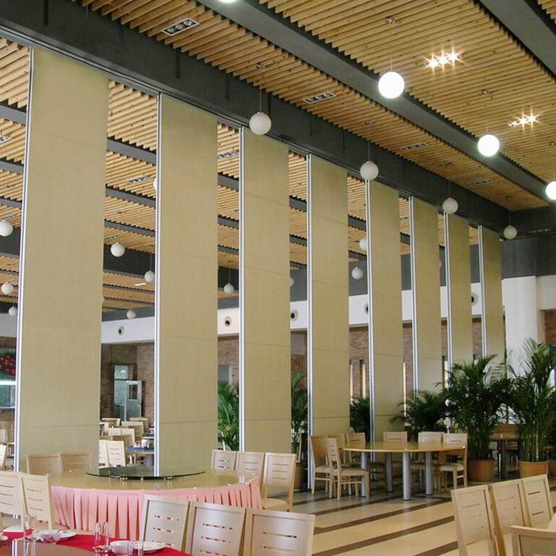 Restaurant Sound Proofing MDF + Aluminum Partition Walls / Movable Wall Panels