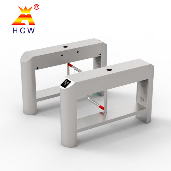 Brushless Motor Automatic Swing Barrier Turnstile 40W For Pedestrian Management