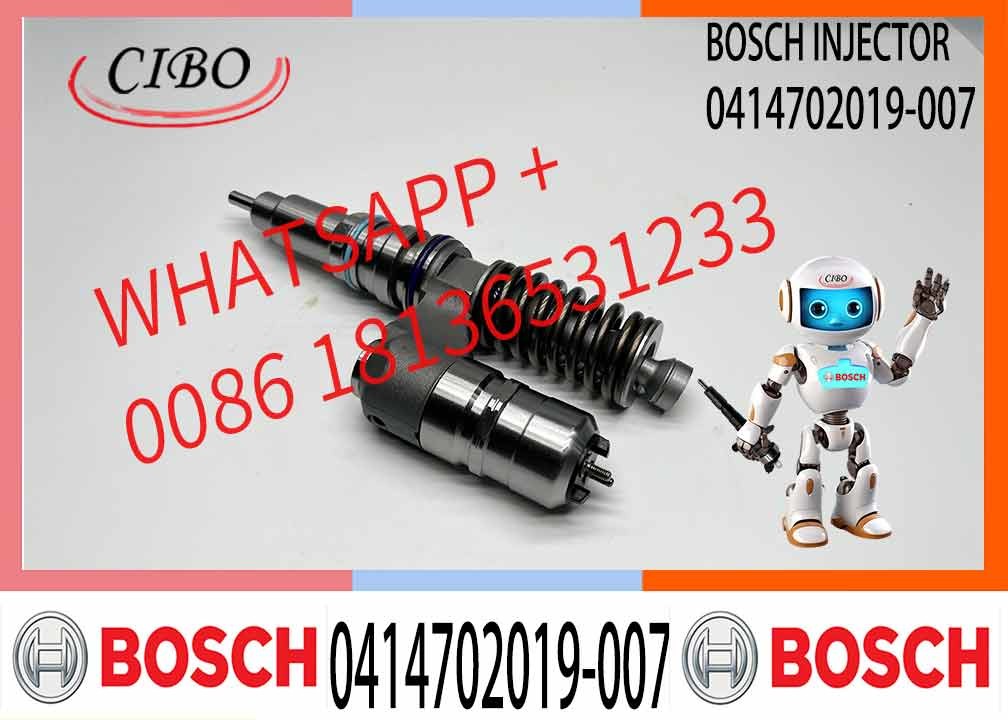 Excavator Injector 0414702019 0414702007 5237196 20440412 8113895 0986441011 0986441111 for Diesel Engine Parts Nozzle A