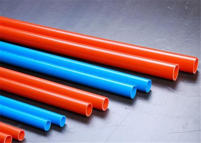 Daul Line Rigid Pvc Pipe Manufacturing Machine , PVC Pipe Plants 2*8m/Min