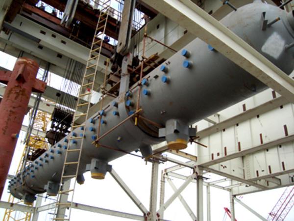 Green environmental protection waste oil boiler mud drum ASME certification