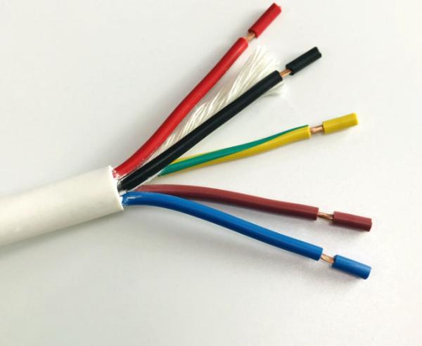 PVC/PE Insulated Fire Retardant Cable , Flame Retardant Wire Single Core