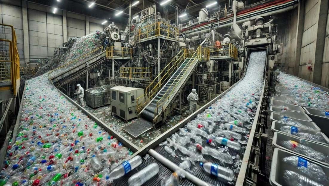 Waste Plastic Pet Bottle Washing Recycling Plant PVC Pipe Crushing Machine