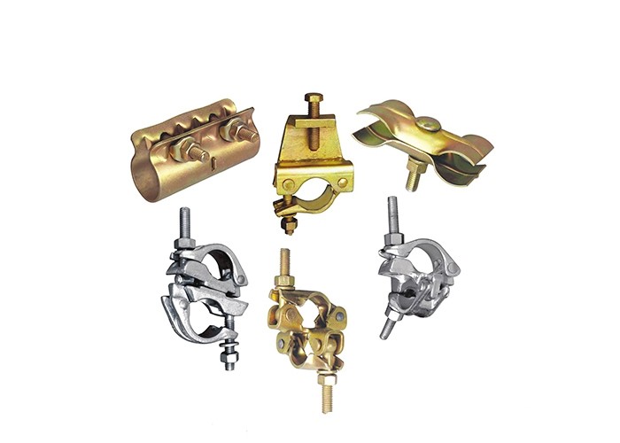 Sliver Fixed Scaffolding Double Swivel Couplers Formwork Accessories