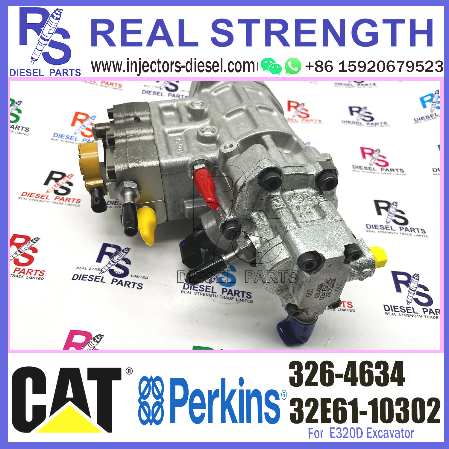 320D4 Diesel Engine Fuel Pump 324-0533 295-9127 326-4634 10R-7661 324-0532 352-6584