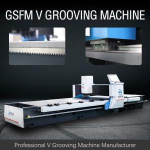  Efficient Four Sided V Grooving Machine Fully Automatic For Door Industry Manufactures