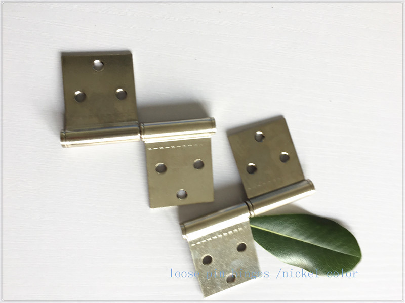 Brown Color Heavy Duty Gate Hinges Fixed Pin Water Proof Small Size