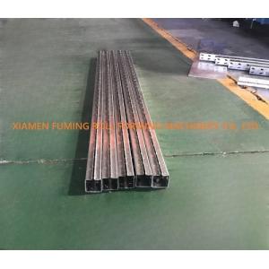 Precise 11KW Upright Racking Roll Forming Machine Hydraulic Cutting System