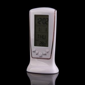 Multi-function Alarm Clock LED Digital Clock Calendar Thermometer Display Clock