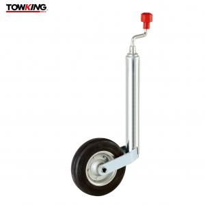  Heavy-Duty 48mm 150KG Capacity Trailer Jockey Wheel - Steel Rim, Solid Tyre for Reliable Performance Manufactures