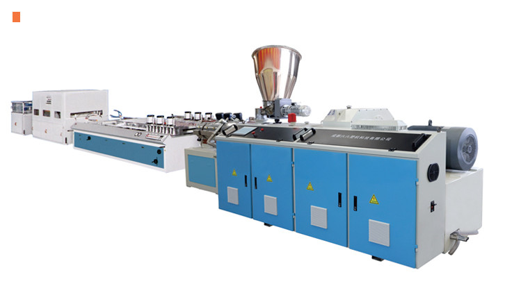 Soft / Hard PVC Profile Extrusion Line 380v 50hz Input Long Life Span