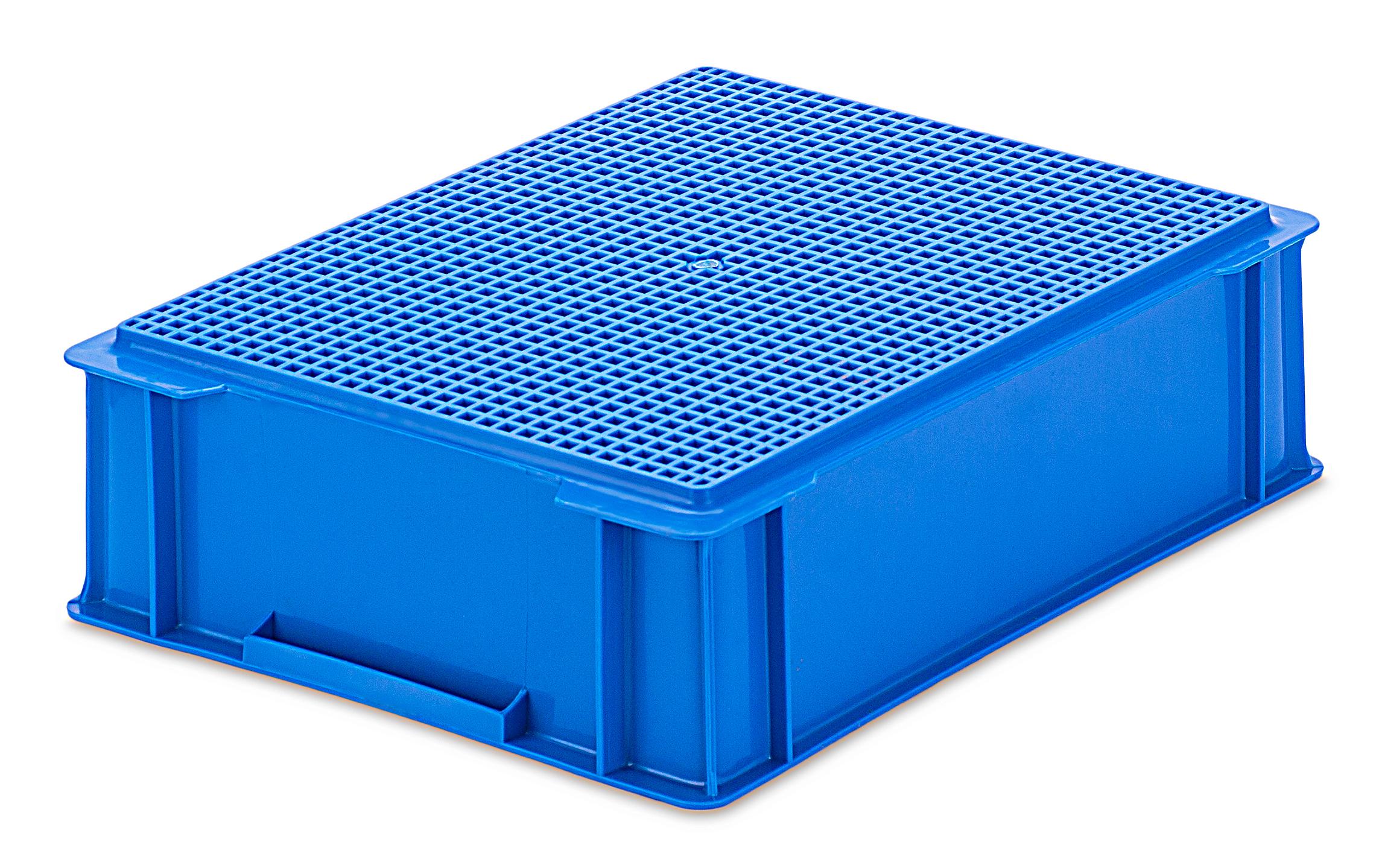 440x340x155mm Solid Box for Vegetable Logistics Warehouse Euro Logistics Moving Box
