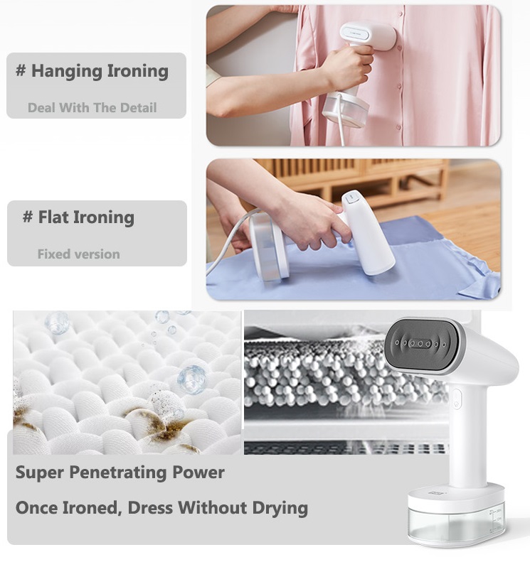 1200W Home Portable Garment Steamer For Clothes Electric Handle Adjustable