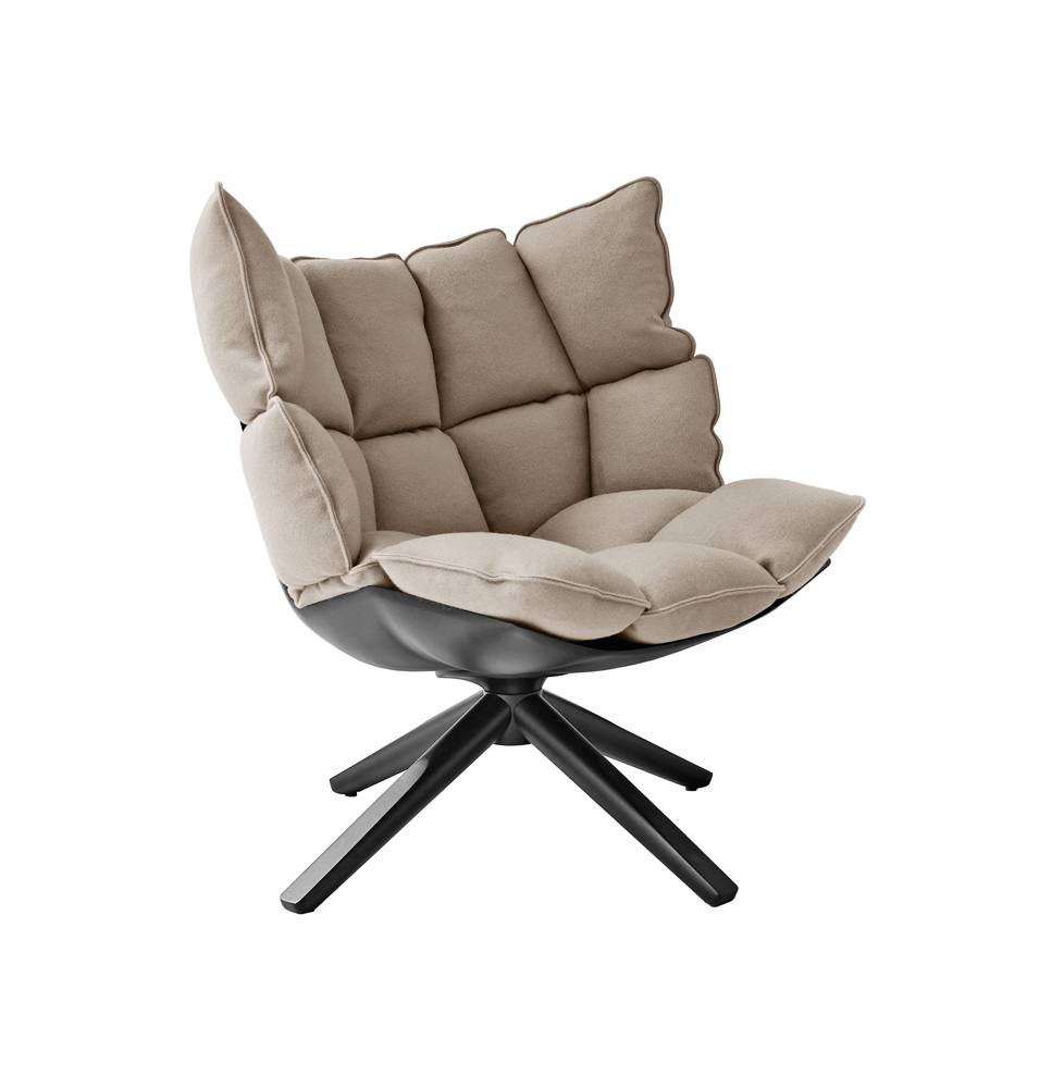Husk Chair in Wooden Solid Wood, Husk Outdoor Chair