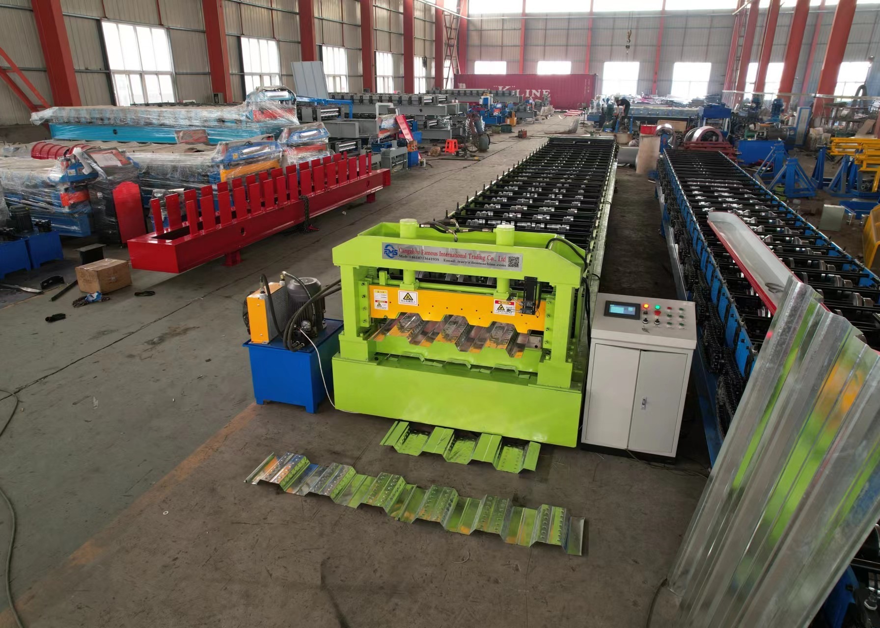 Customized Steel Floor Deck Roll Forming Machine Manufacturer