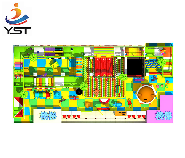 Children'S Indoor Soft Play Equipment , Anti Aging Inflatable Playground Equipment