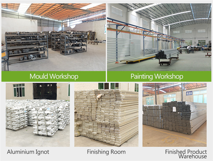 Top Quality Powder Coating Aluminum Window and Door Extrusion Profiles