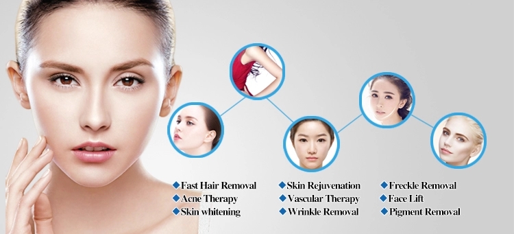 Laser Epilation Permanent OPT Beauty Machine Ipl Facial Intense