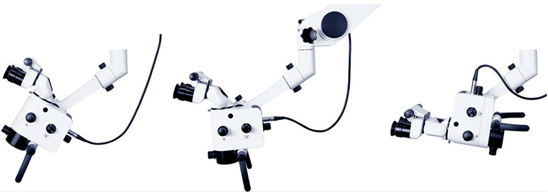 One Head Surgical Operating Microscope 0-200° Manual Zoom 2.5x~21x Dental ENT A41.1925