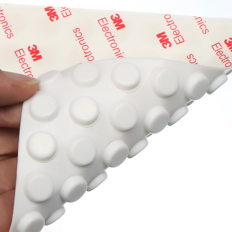 Crack Acrylic Adhesive 3mm Thickness Silicone Rubber Feet