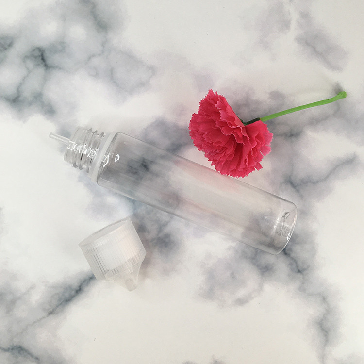 Personalized Logo PET E Liquid Bottle / Liquid Dropper Bottle Range with Screw Cap Sealing
