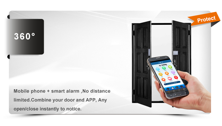 Wireless gprs/gsm smart door alarm tracker with microphone voice monitoring rf-v13