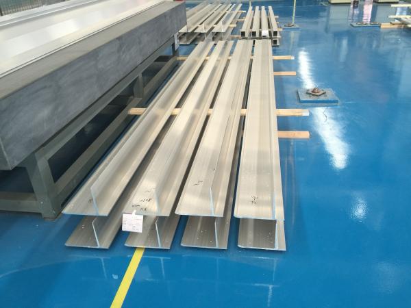 T Shape 4.2M Aluminum Extrusion Profiles Aluminium 6063 T6 For Constructional
