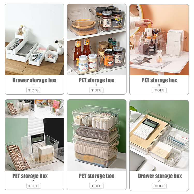 Mini Sundries Plastic Desk Drawer Organizer Capacity 3l