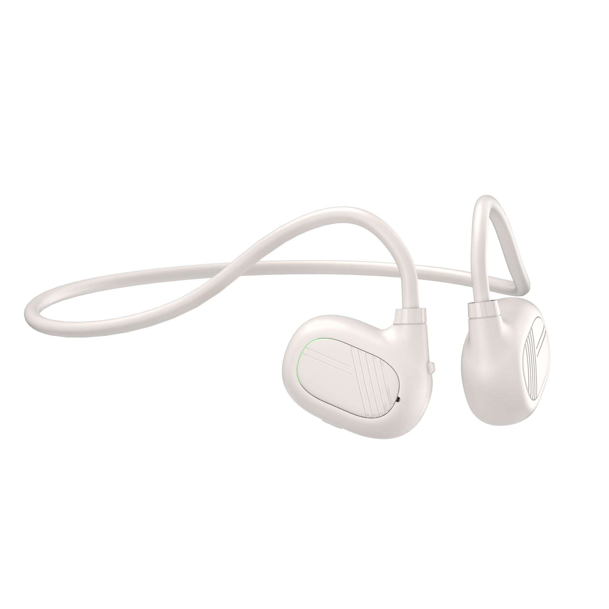 Volume Control Bone Conduction Earphone Ture Wireless Headset for Running Bicycling Driving Workout
