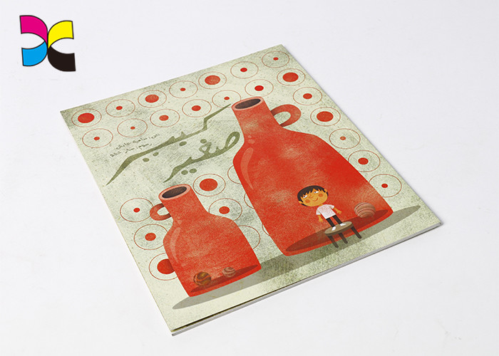Wholesale A5 Paperback Book Printing Art Paper Saddle Stitching For Children Embossing