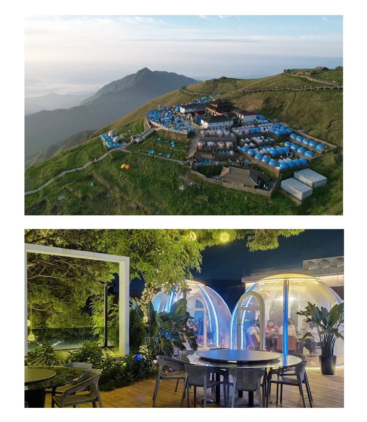 Outdoor Transparent Star Spare Room Homestay Hotel Dining Outdoor Courtyard Mobile Sun Room Tent