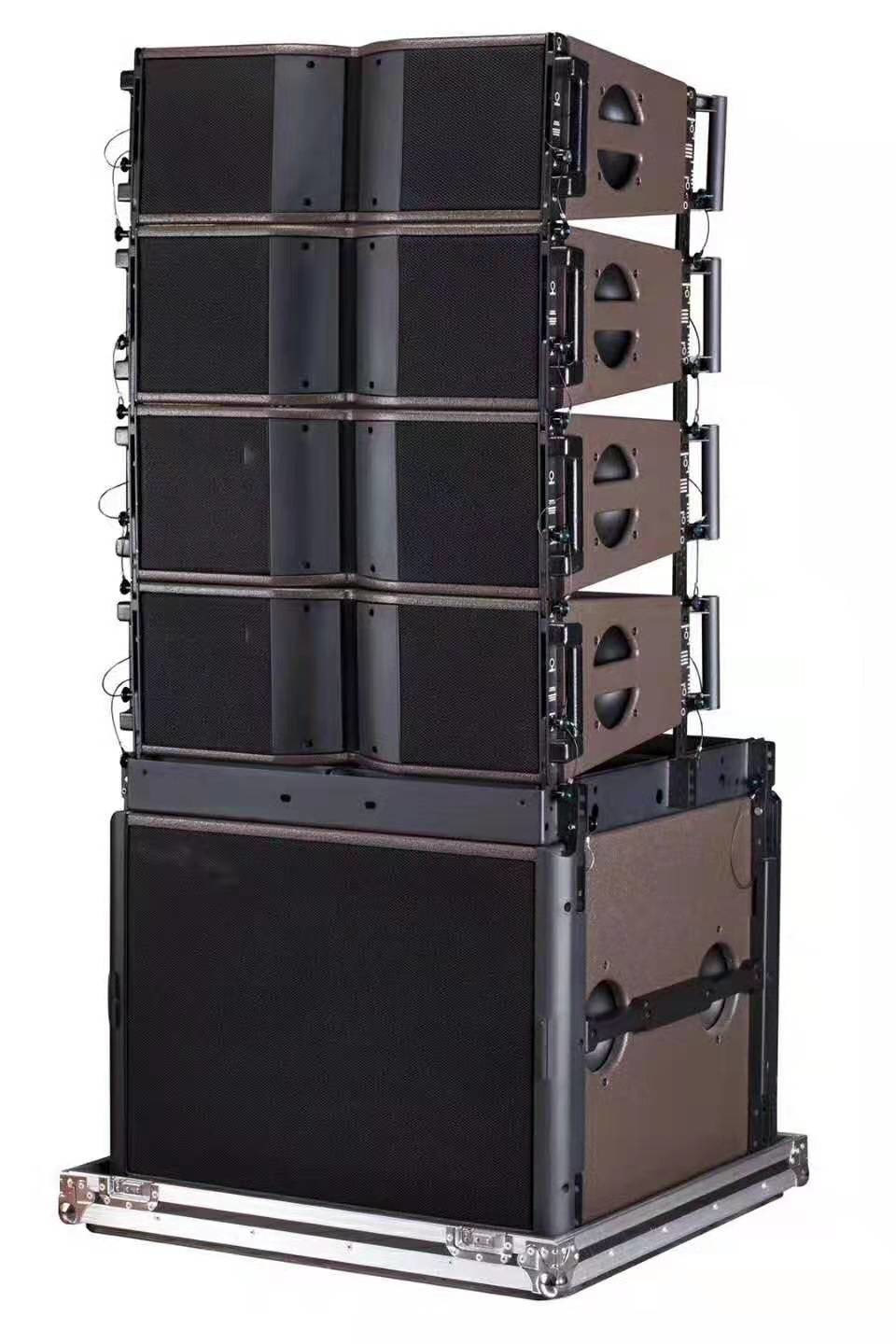  Kara Dual 8 Inch Compact Line Array Speaker For Church And Conference Manufactures