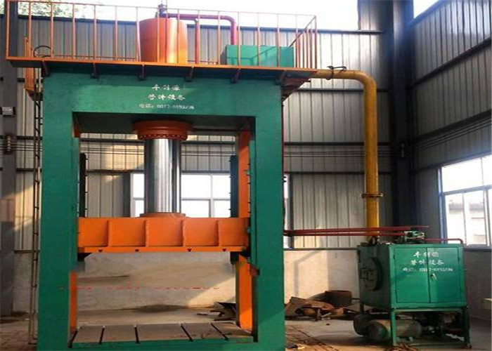 Equal Diameter Tee Forming Machine 30KW Motor Power 300KN Return Force