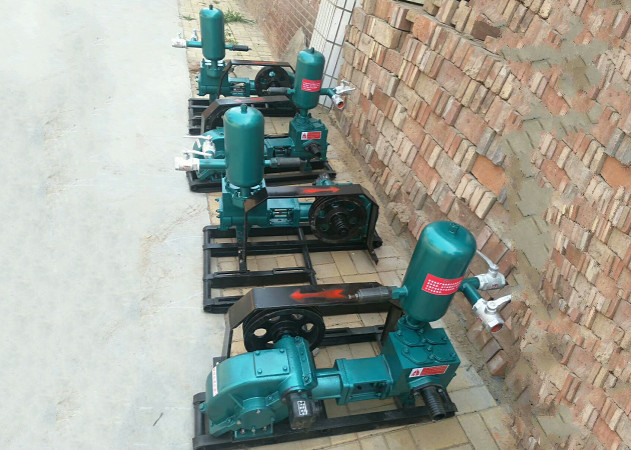 Small Drilling Mud Pump BW 160 Single Cylinder Reciprocating Mud Pump