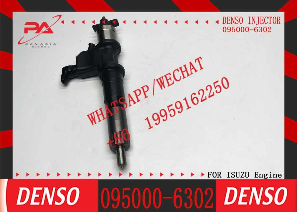 Original Common Rail Fuel Injector 095000-6301 1-15300436-1 for HI-ON 6WF1 6UZ1 engine 095000-6302 1-15300436-2