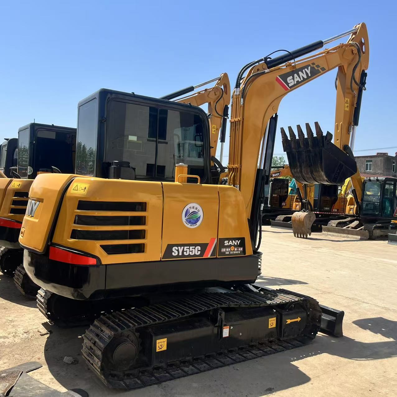 Used Excavator Sany 55 Small Equipment Machinery Used Mini Excavator