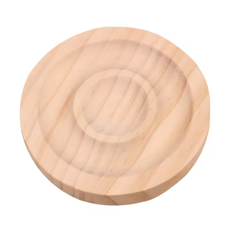 Wholesale Round Jewellery Wooden Bracelet Holder Beautiful Personal Trinket Display