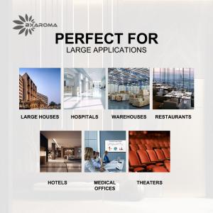 800ml Essential Oil/Waterless Diffuser with Auto Shut-off