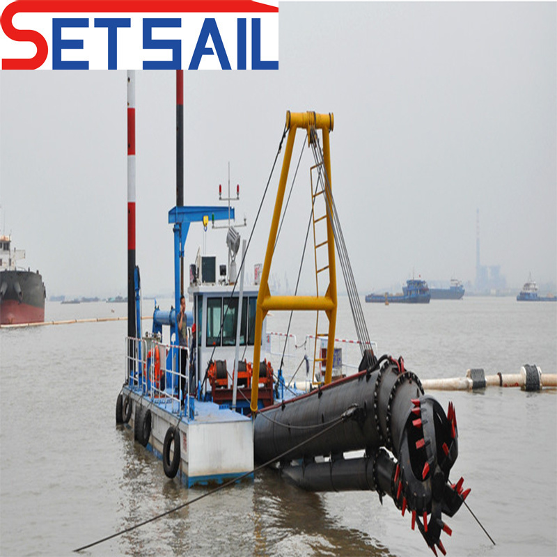 Electric Power 14 Inch Cutter Suction Dredger for River Mud