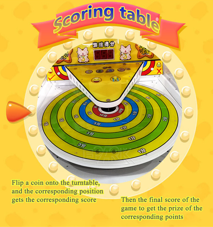 Factory Price Lucky Coin Double Players Carnival Game Machine Arcade machine