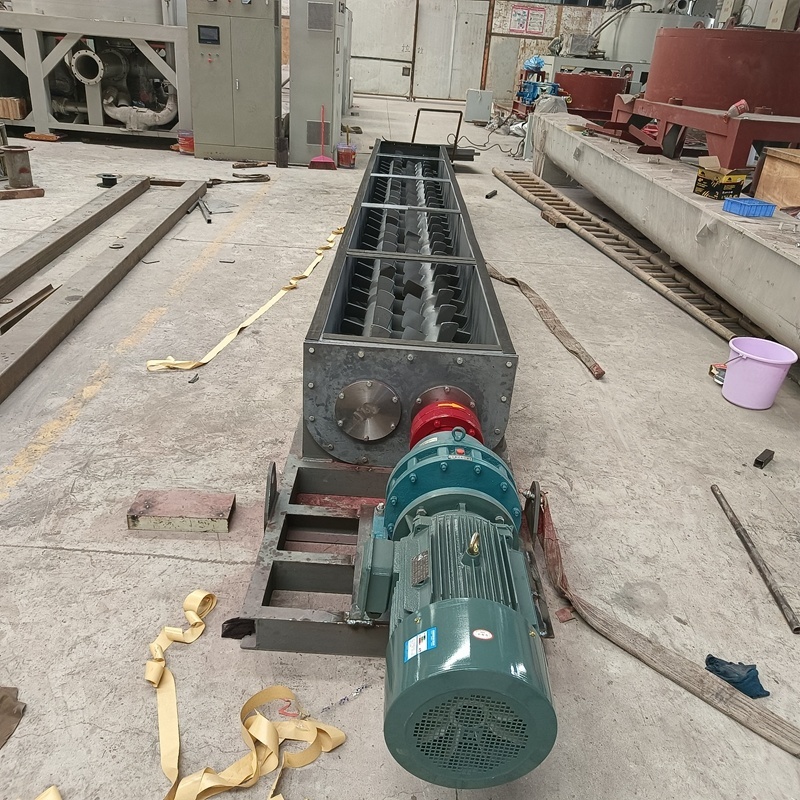 U-Shaped Sludge Pipe Conveyor Granules Grain Feeding Machine Screw Auger Conveyor