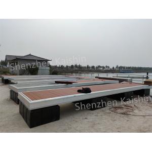 Floating Dock Of Aluminum Frame China Pontoons Supplier