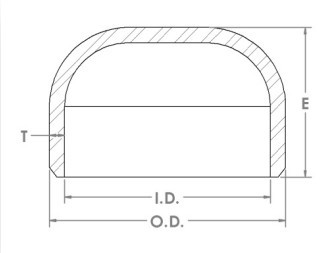 ASTM A234 WPB 20# steel cap