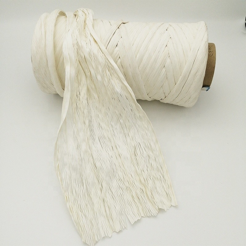 Flame Retardant PP LSHF Filler Yarn White 1630Tex Polypropylene PP Yarn Filler