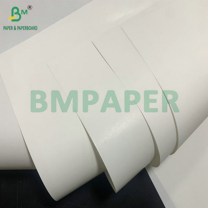 65gsm 75gsm C1S Glossy High Wet Strength Base Paper For Making Beer Label Sticker